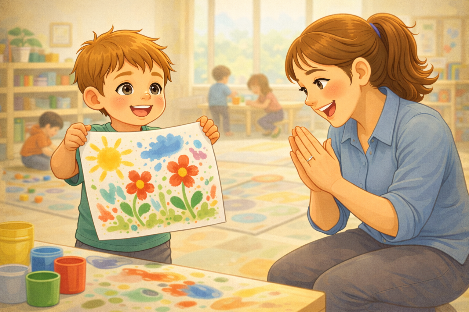 חיזוק הערך העצמי והביטחון אצל ילדי גן