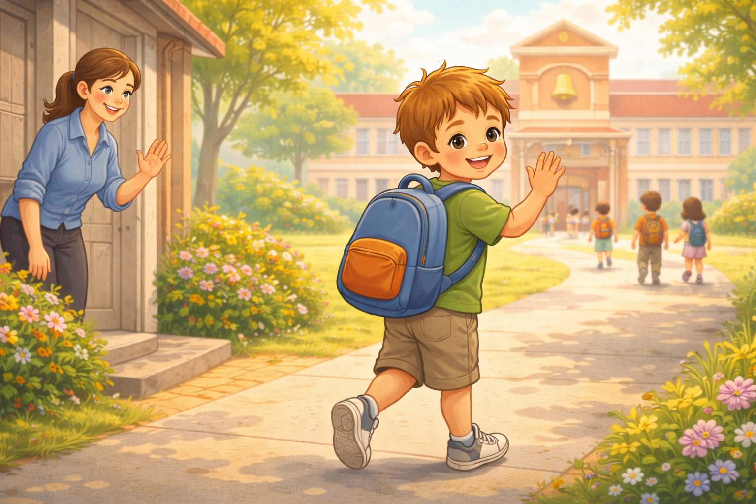 מעבר מגן לבית ספר