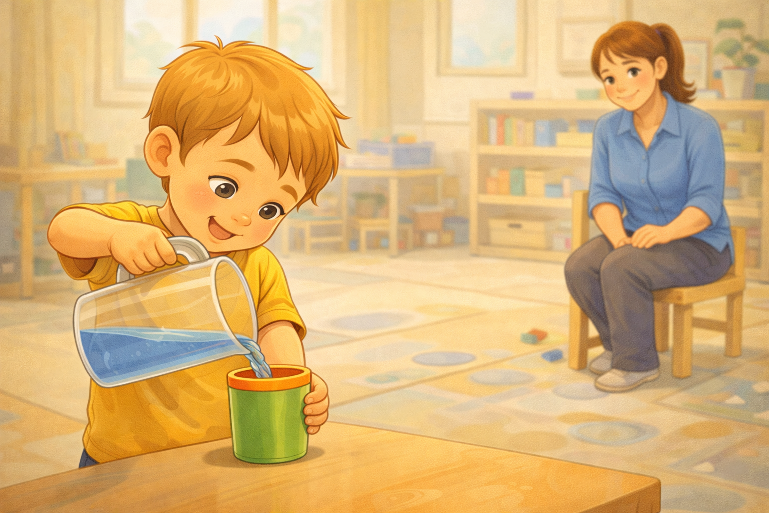 פיתוח עצמאות והסתגלות לכללים בגיל הרך