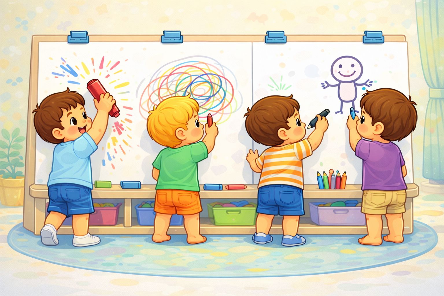 התפתחות הציור בגיל הרך