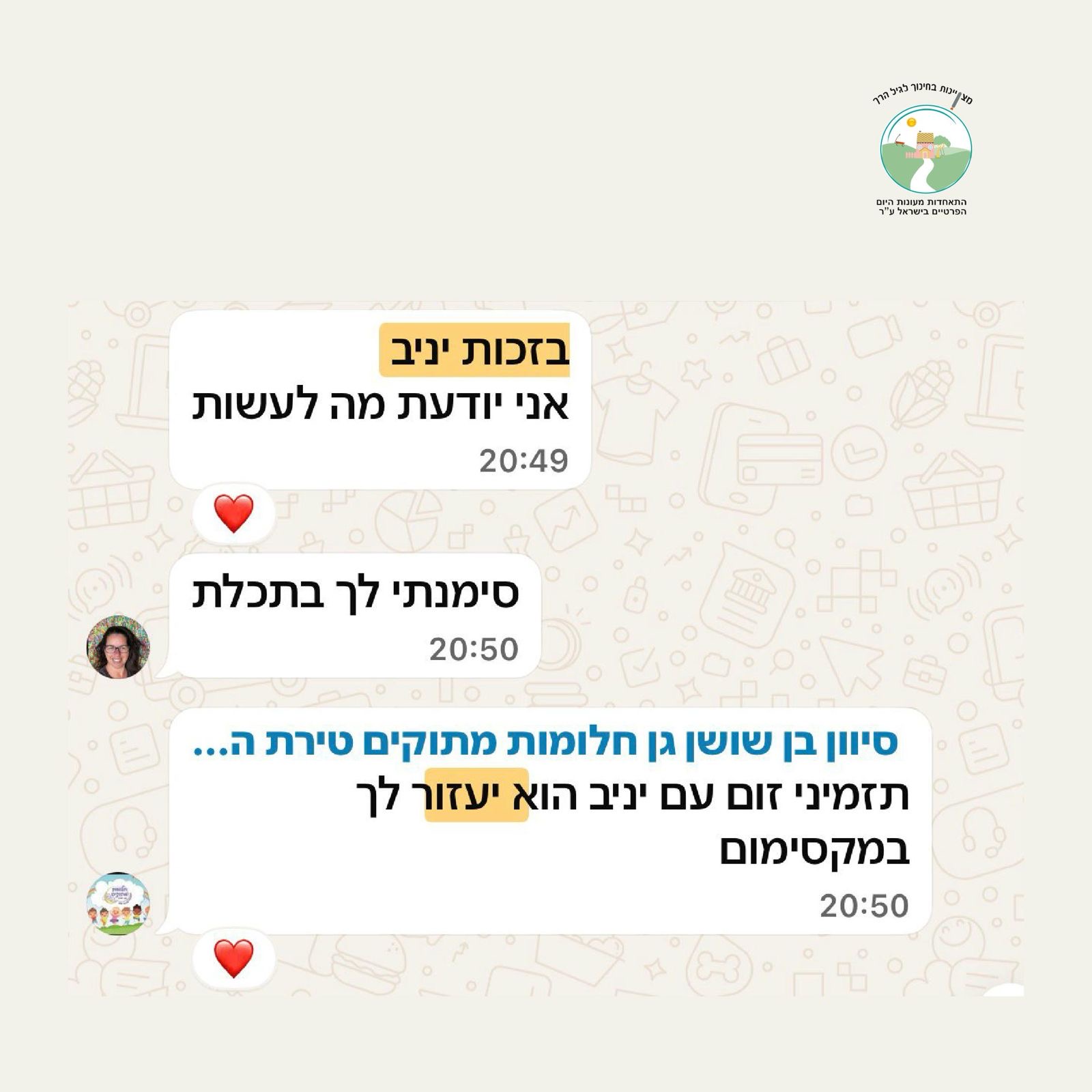 סיון בן שושן טירת הכרמל - בזכות ינב אני יודעת מה לעשות